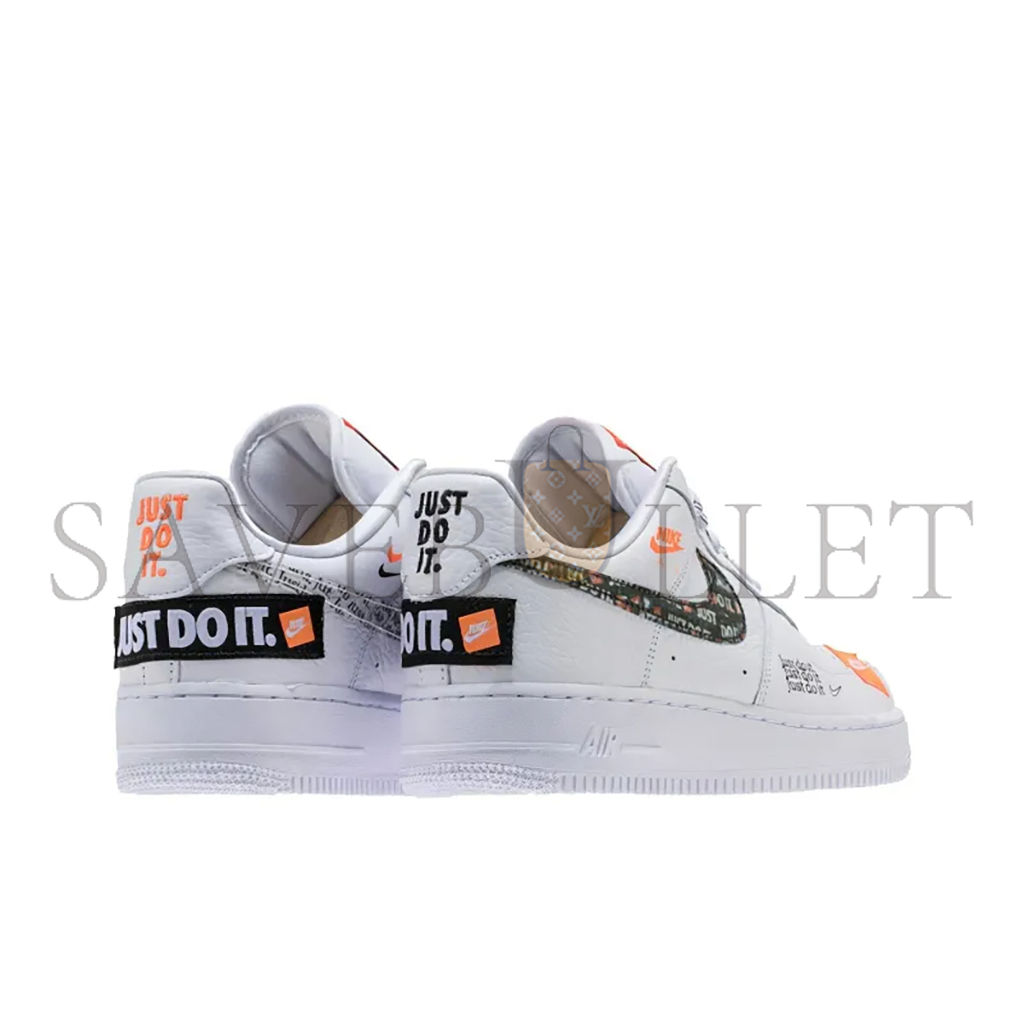 NIKE AIR FORCE 1 LOW JUST DO LT PACK WHITE BLACK AR7719-100